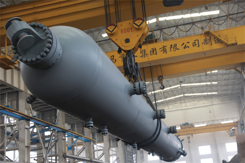 2014年3月為清源集團(tuán)制造的加氫反應(yīng)器
