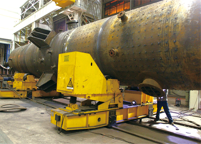 600噸自動防竄滾輪架